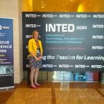 Jane at INTED in Valencia