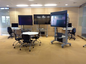 Room in Warwick's experimental teaching space