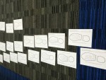 Feedback from the participants in the form of footprints