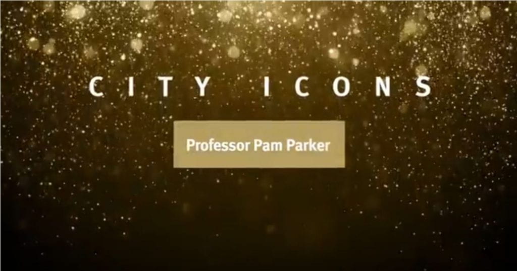 City Icons logo - Professor Pam Parker