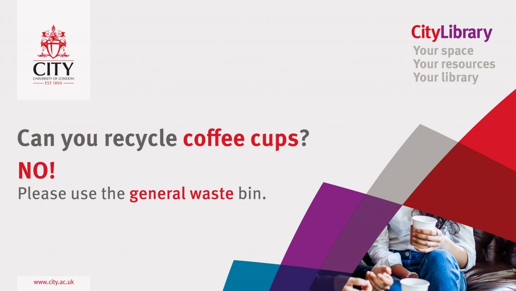 Can you recycle coffee cups? No