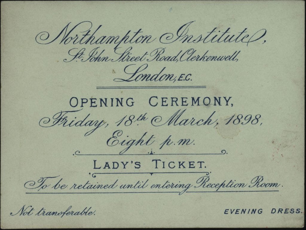 Opening Ceremony Lady's Ticket