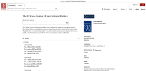 Screenshot of a journal on JSTOR.