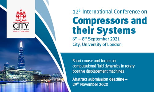 12th International Conference on Compressors and their Systems – Call for Papers